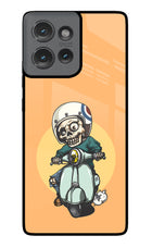 Undead Biker Moto Edge 50 Glass Case