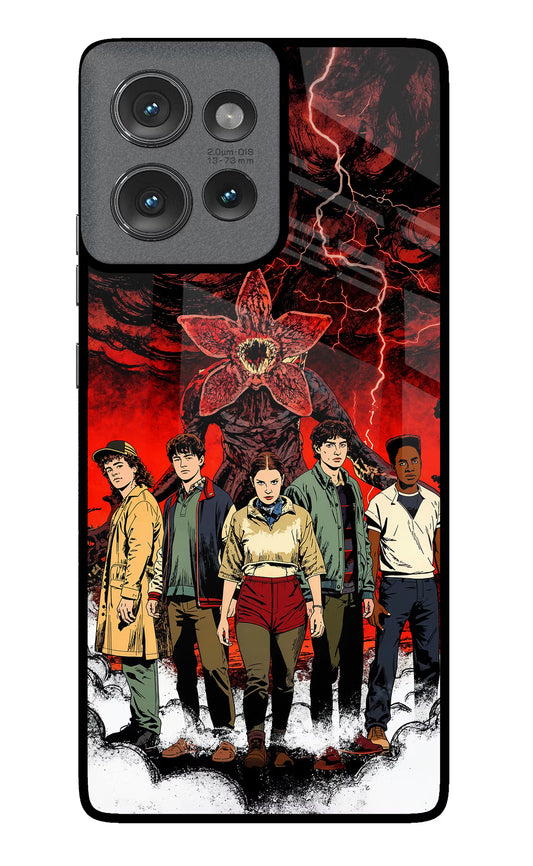 Ordinary Things Characters Moto Edge 50 Glass Case