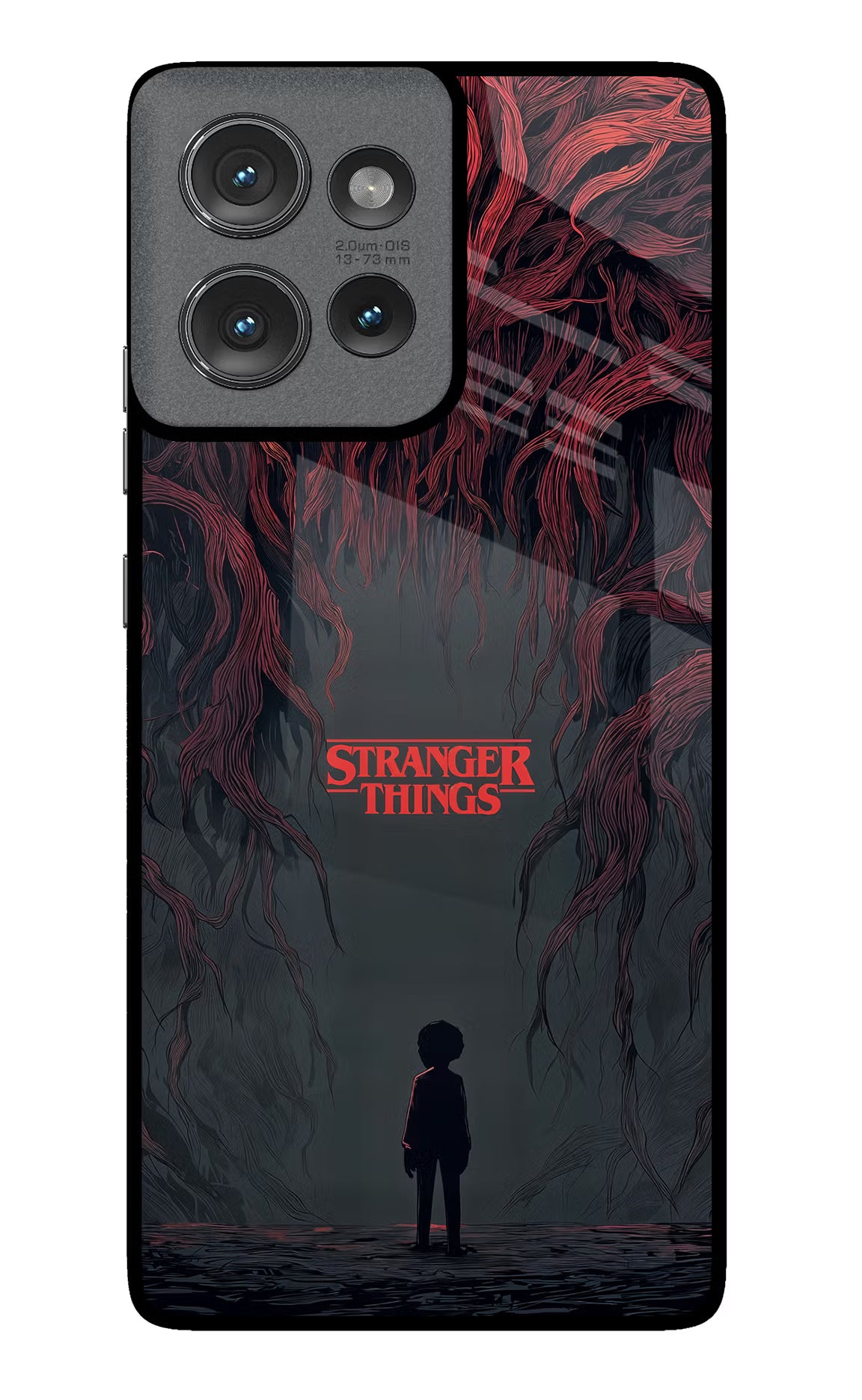 Ordinary Things Dark Side Moto Edge 50 Glass Case Back Cover by Casekaro