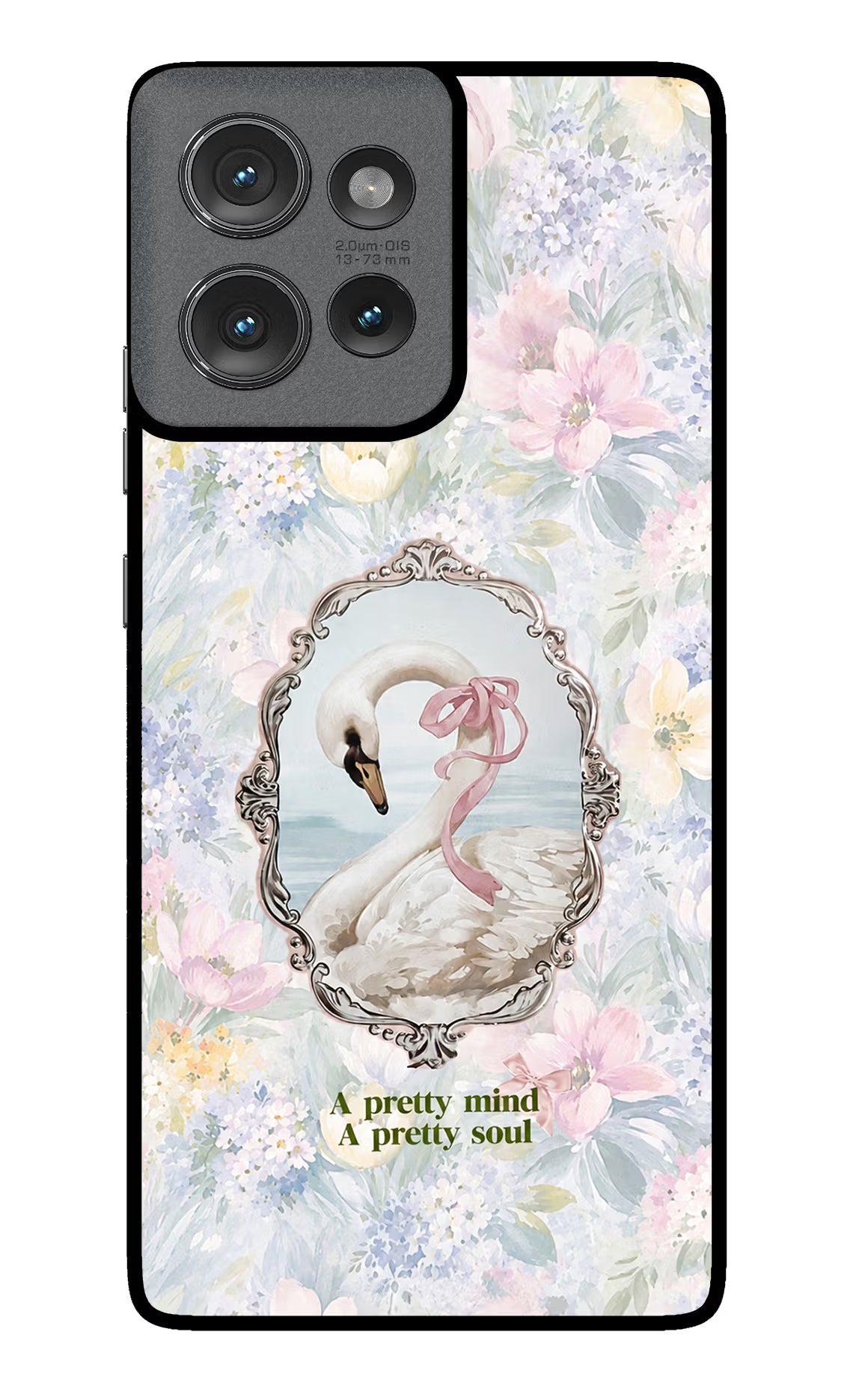 Pretty Mind Pretty Soul Moto Edge 50 Glass Case