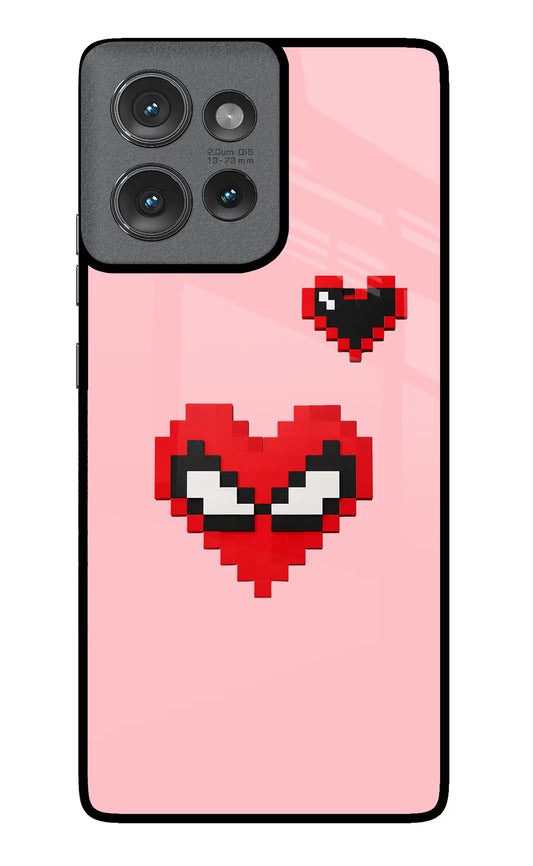 Gwen Heart Moto Edge 50 Glass Case