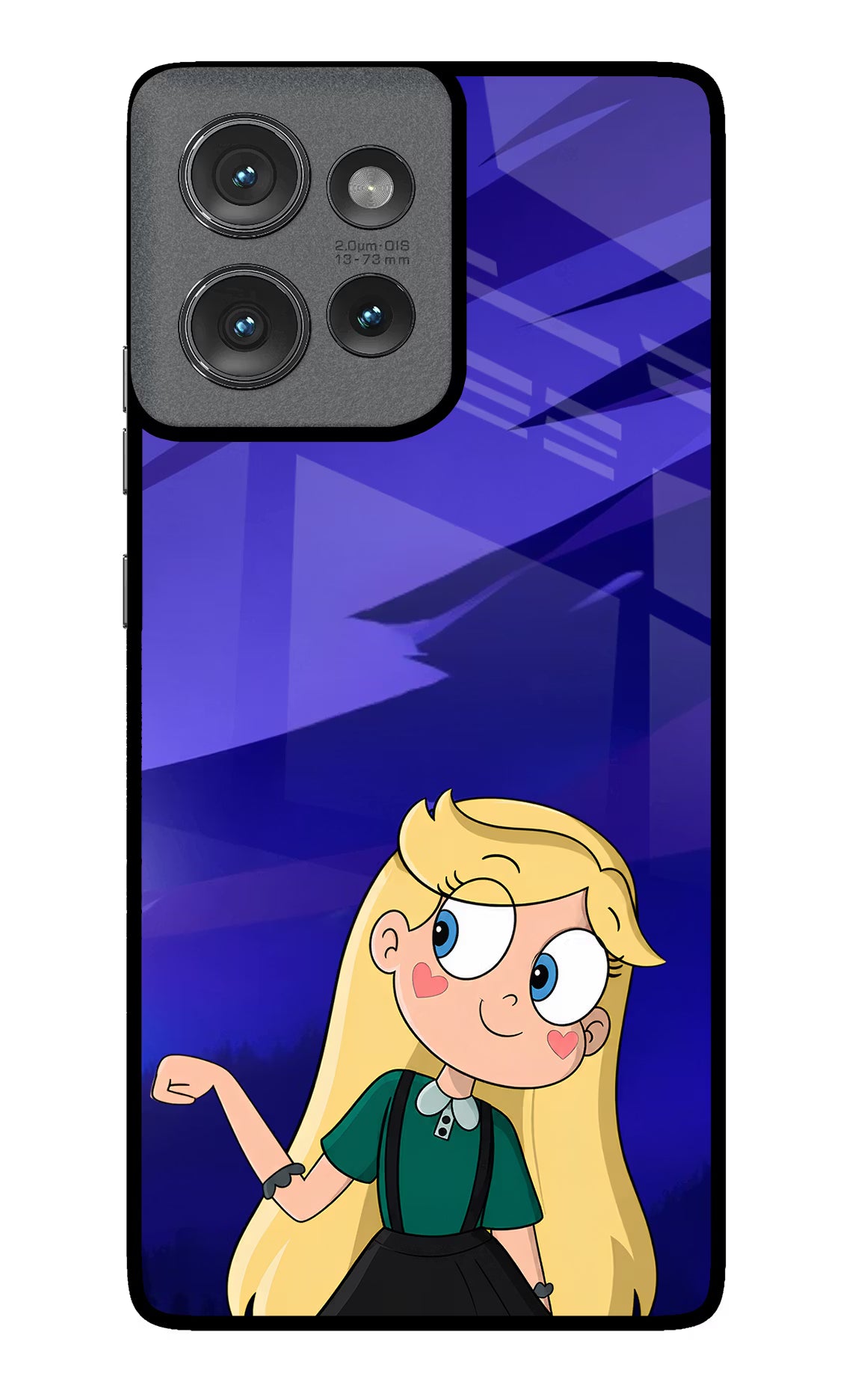 Star Glow Moto Edge 50 Glass Case