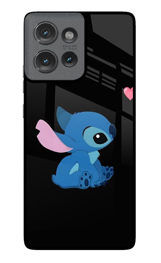 Stitch Crush Moto Edge 50 Glass Case
