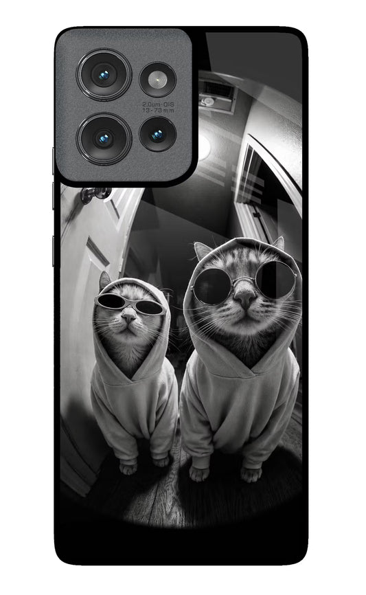 Hood Cats Moto Edge 50 Glass Case