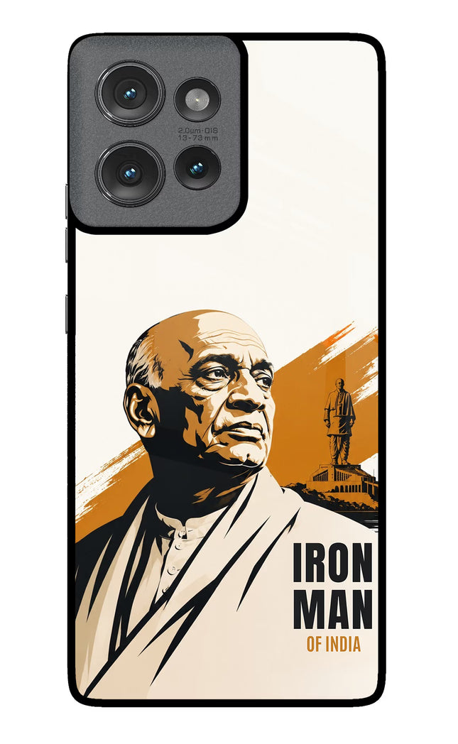 Sardar Patel Iron Will Moto Edge 50 Glass Case