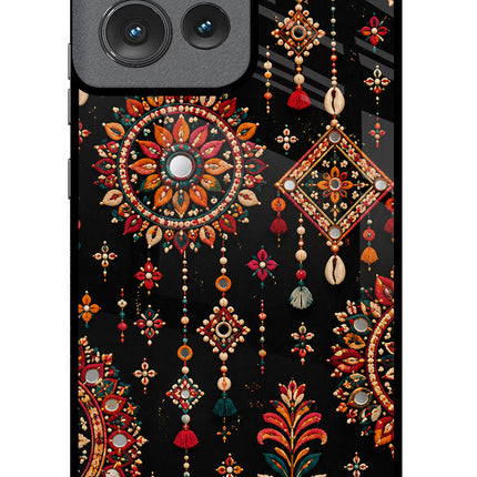 Boho Noir Moto Edge 50 Glass Case