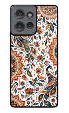 White Mayura Moto Edge 50 Glass Case