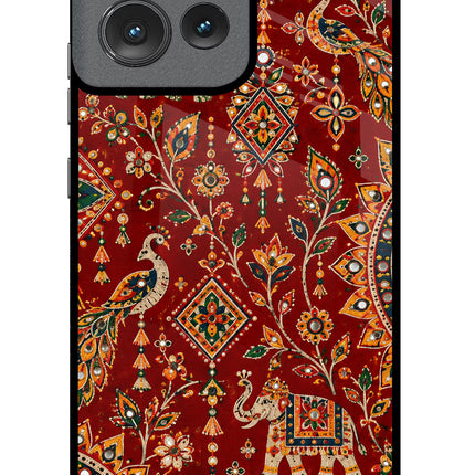 Laal Riwaaz Moto Edge 50 Glass Case