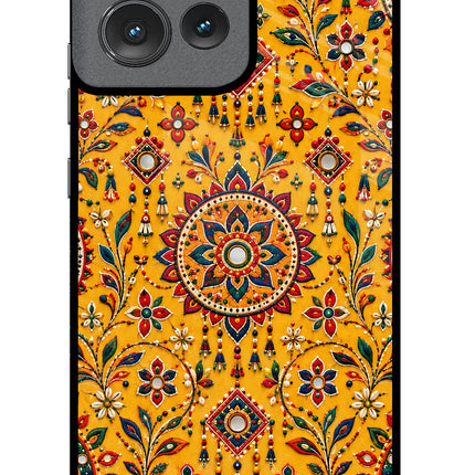 Sunlit Aura Moto Edge 50 Glass Case