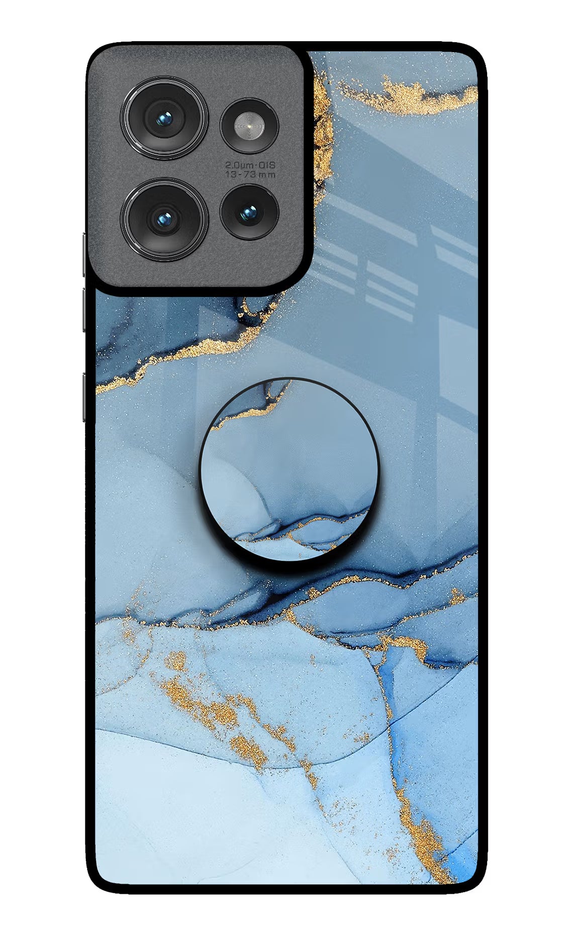 Blue Marble Moto Edge 50 Pop Case by Casekaro