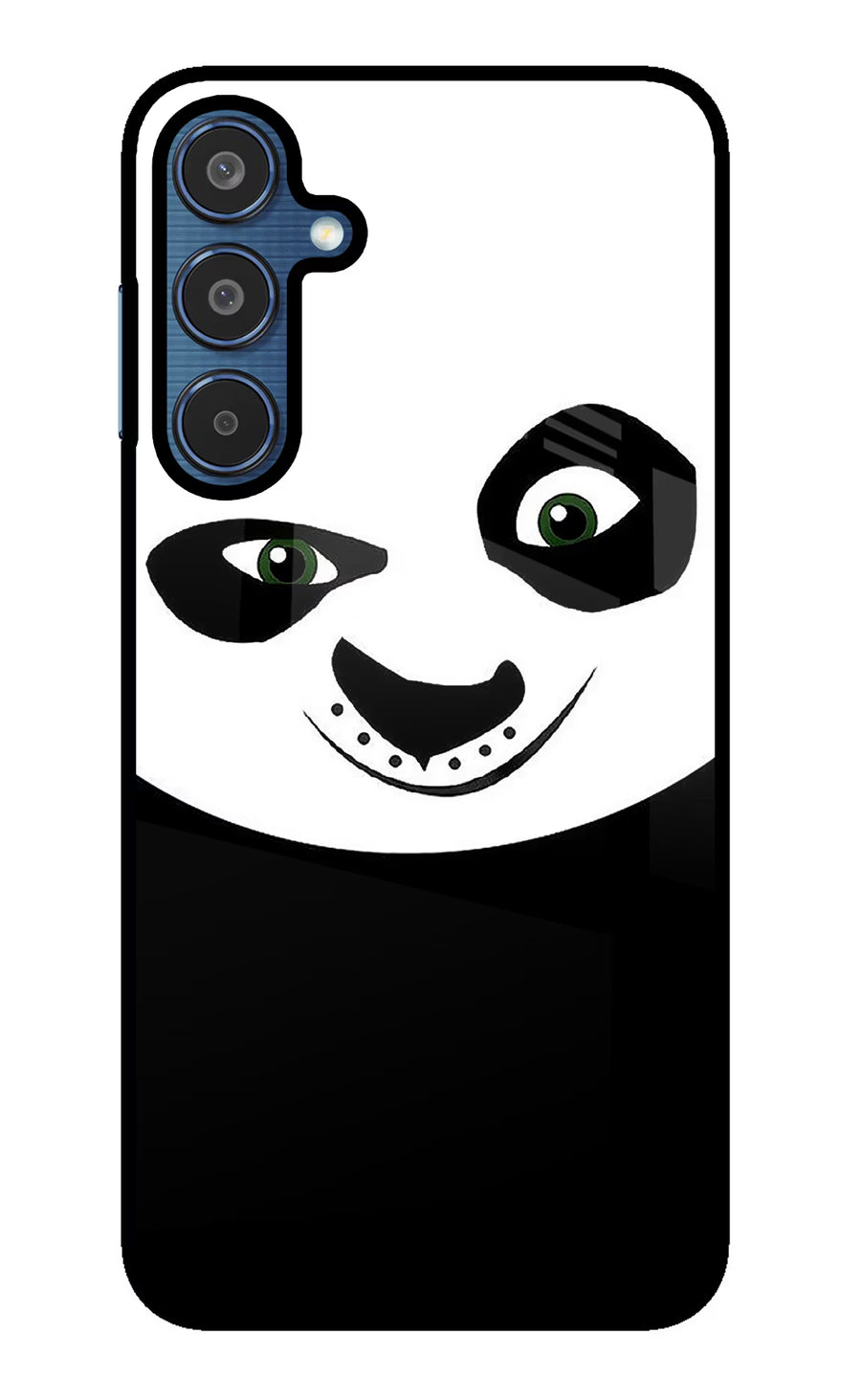 Panda Samsung M35 5G Back Cover, Glass case