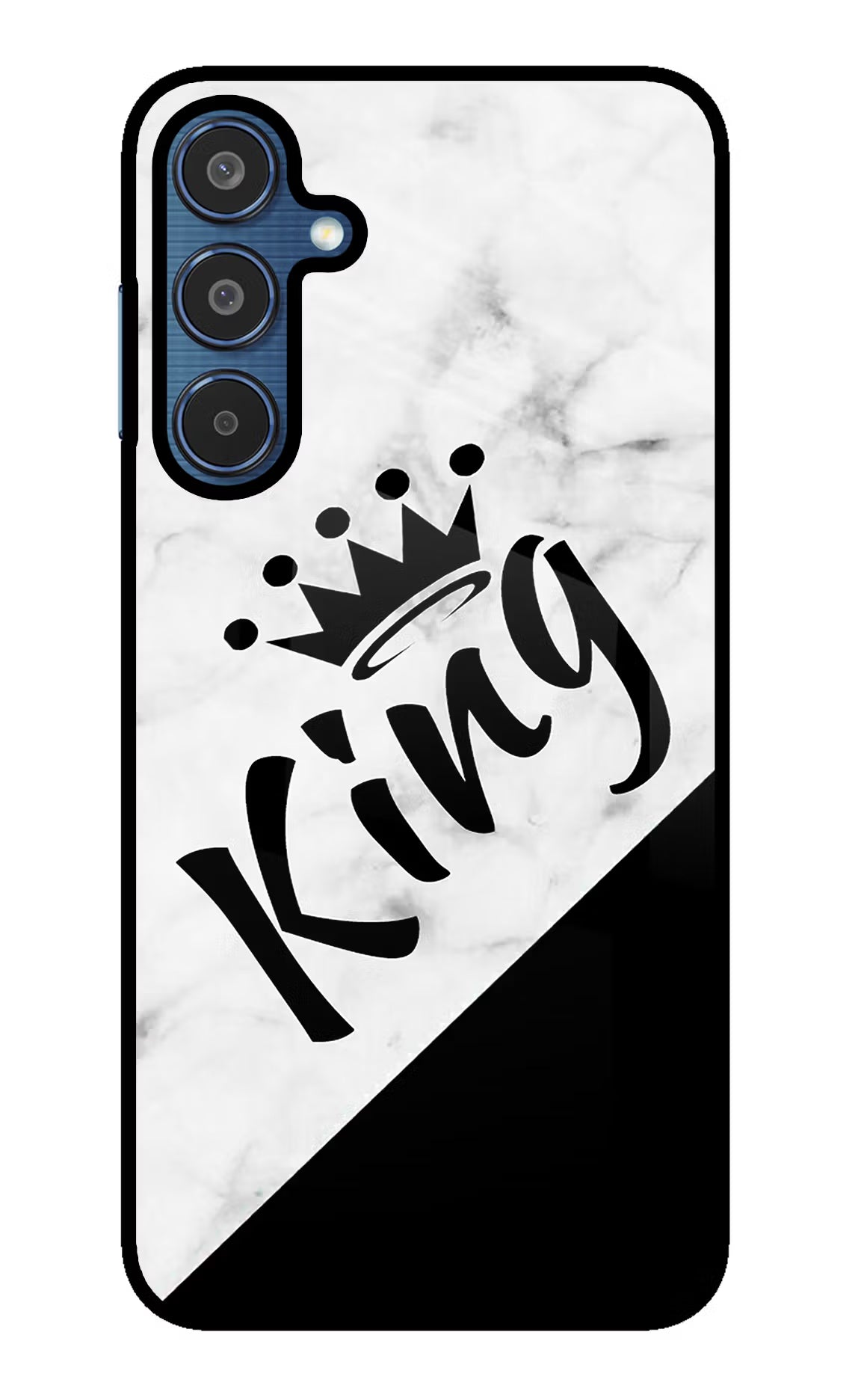 King Samsung M35 5G Glass Case
