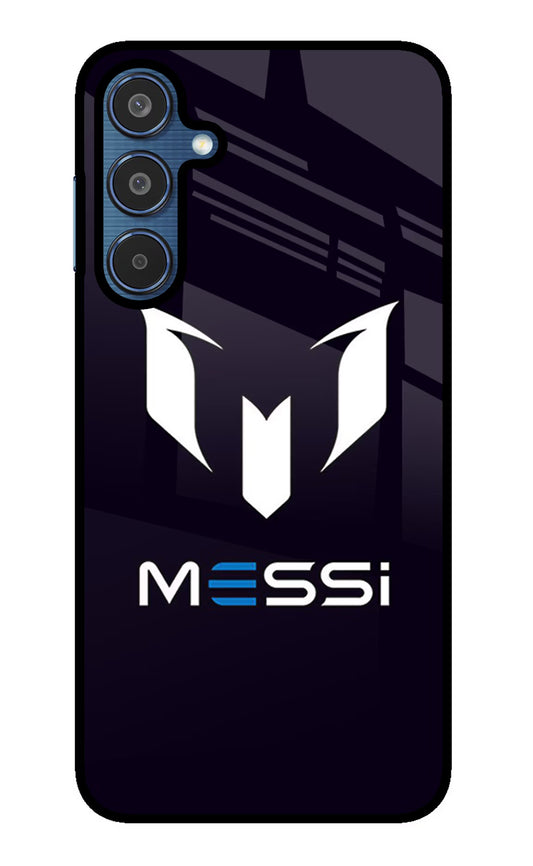 Messi Logo Samsung M35 5G Glass Case