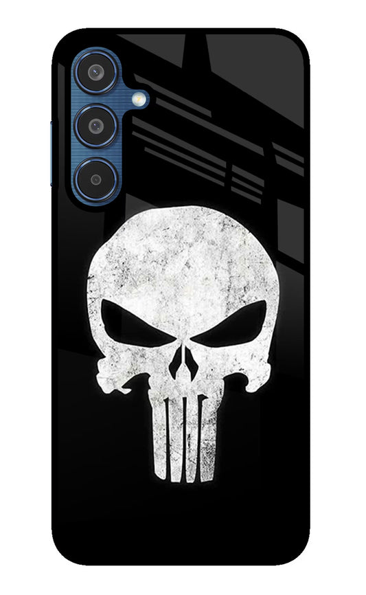 Punisher Skull Samsung M35 5G Glass Case