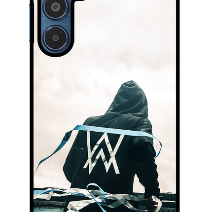 Alan Walker Samsung M35 5G Glass Case