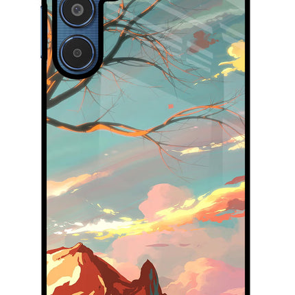 Scenery Samsung M35 5G Glass Case