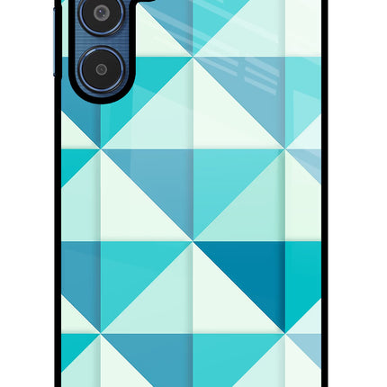 Abstract Samsung M35 5G Glass Case