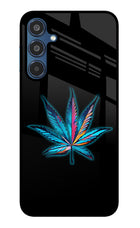 Weed Samsung M35 5G Glass Case