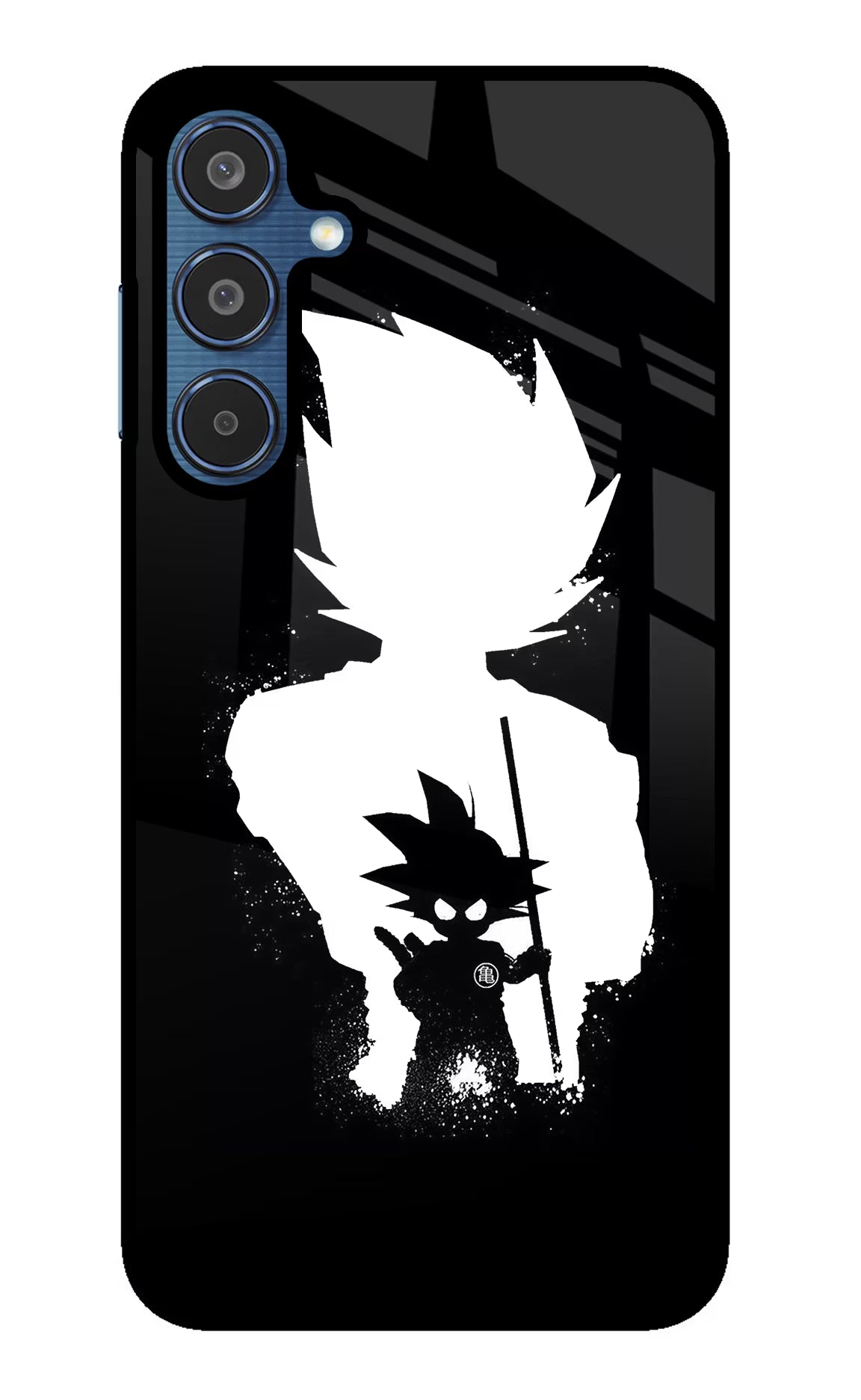 Goku Shadow Samsung M35 5G Glass Case