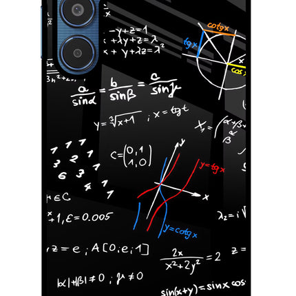 Mathematics Formula Samsung M35 5G Glass Case