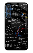 Mathematics Formula Samsung M35 5G Glass Case