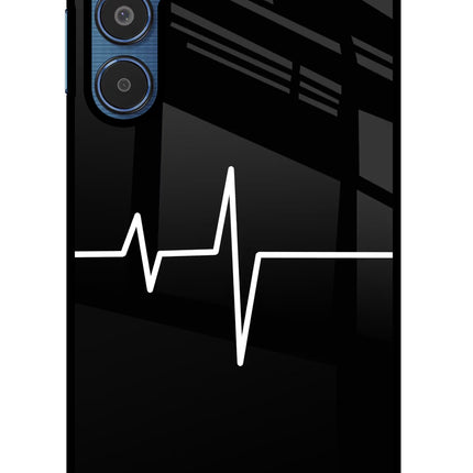 Heart Beats Samsung M35 5G Glass Case