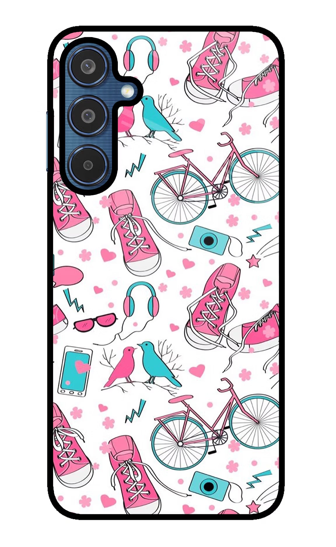 Artwork Samsung M35 5G Glass Case Back Cover by Casekaro