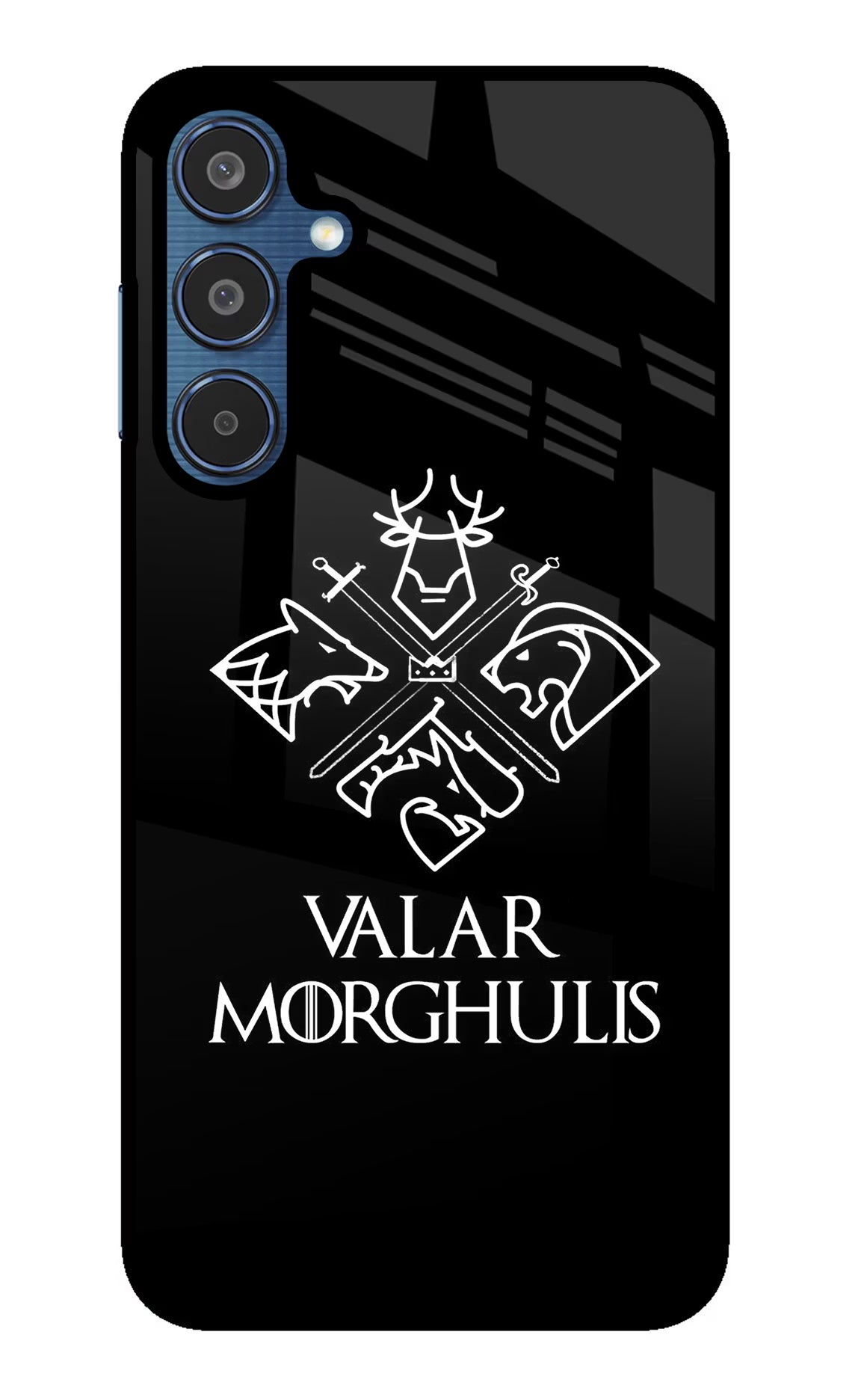 Valar Morghulis | Game Of Thrones Samsung M35 5G Glass Case Back Cover by Casekaro