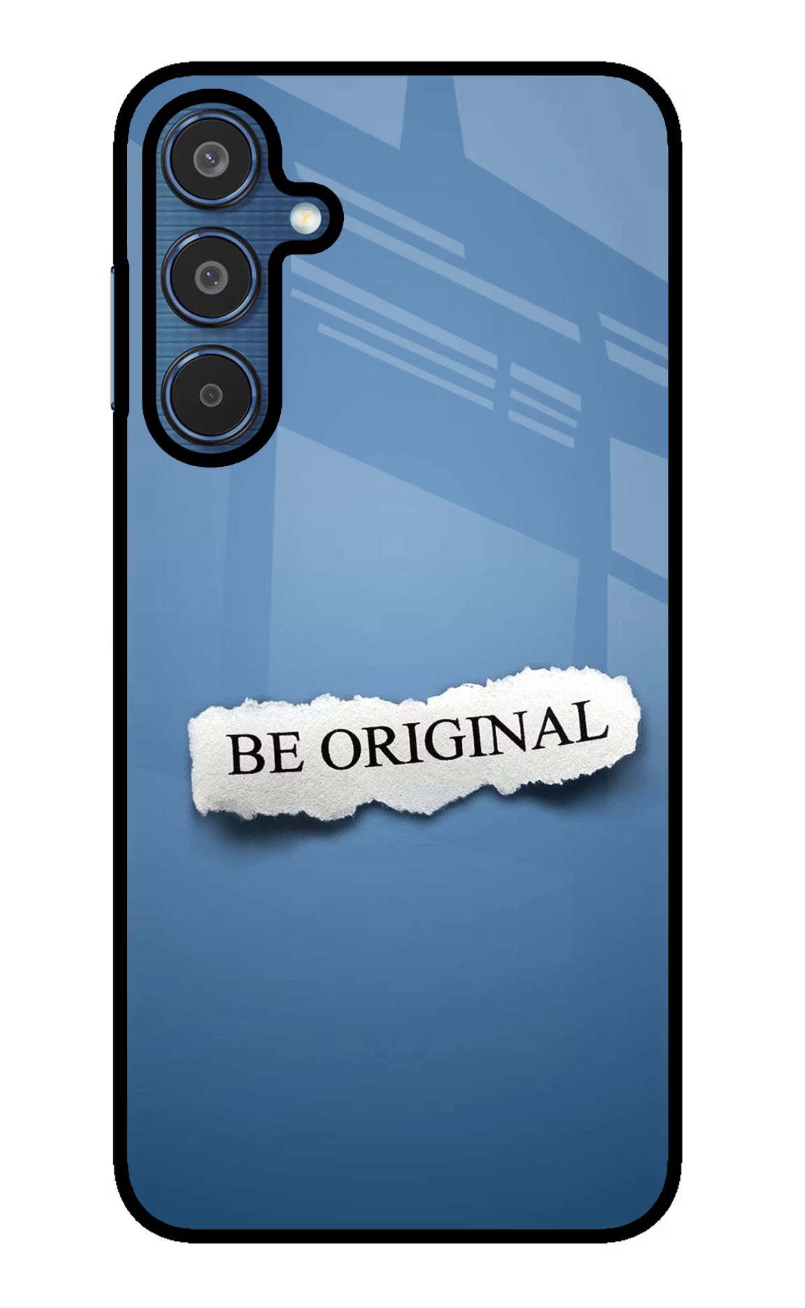 Be Original Samsung M35 5G Glass Case Back Cover by Casekaro
