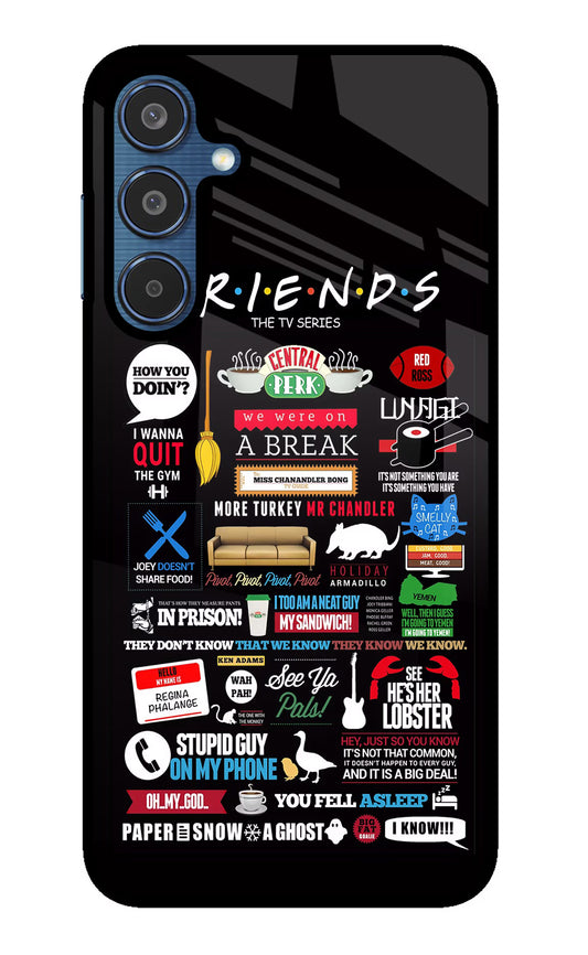 FRIENDS Samsung M35 5G Glass Case
