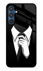 Black Tie Samsung M35 5G Glass Case