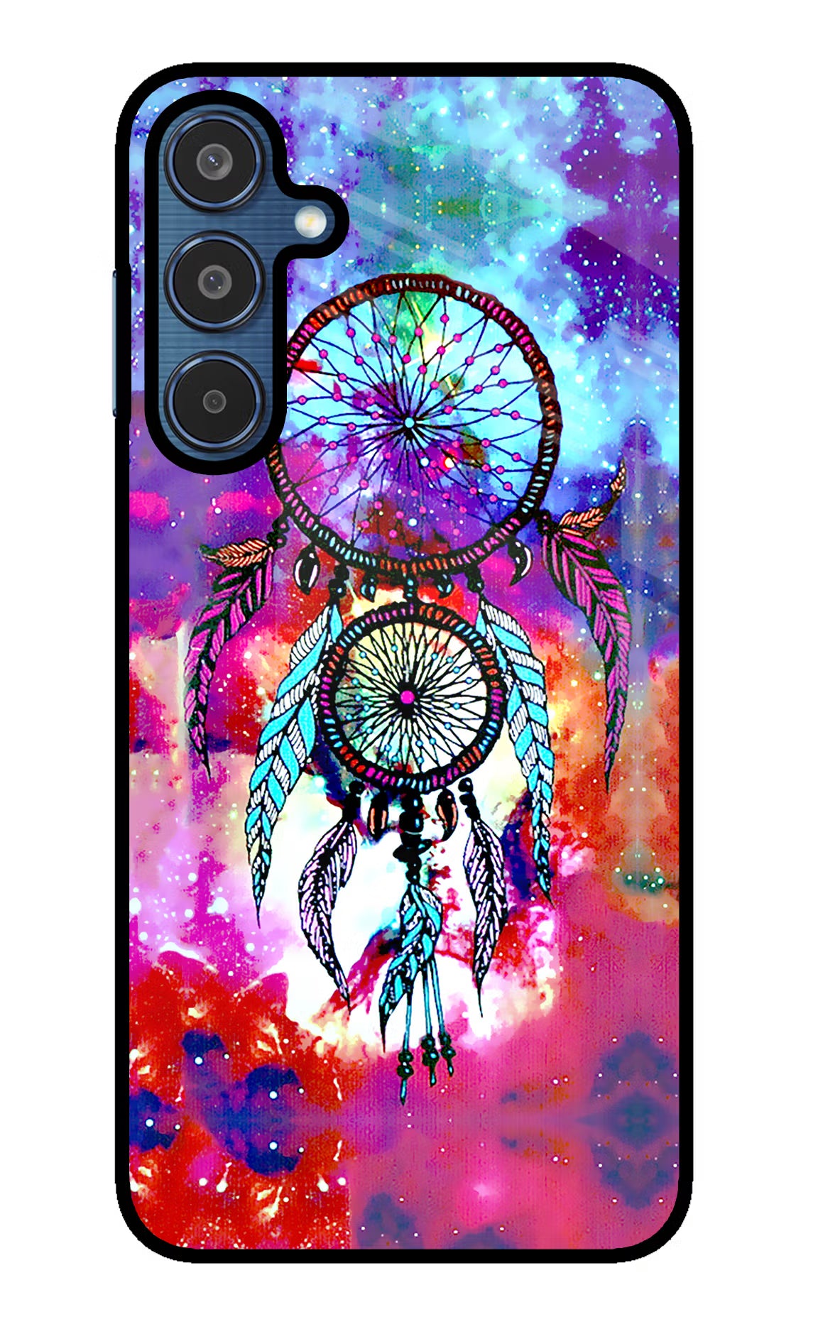 Dream Catcher Abstract Samsung M35 5G Glass Case Back Cover by Casekaro