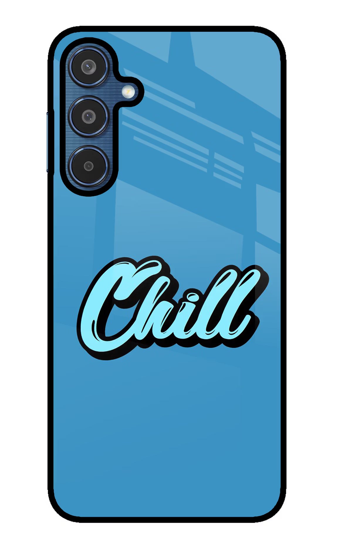 Chill Samsung M35 5G Glass Case Back Cover by Casekaro