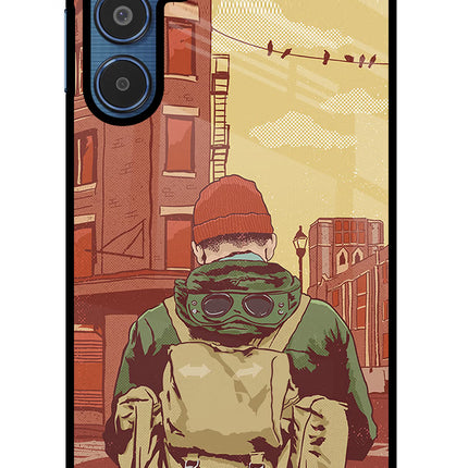 Adventurous Samsung M35 5G Glass Case