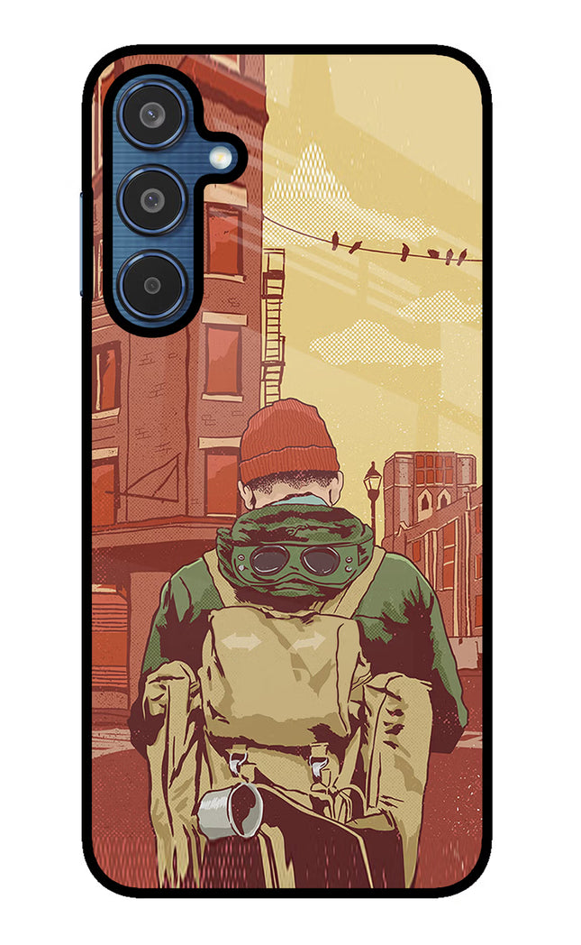 Adventurous Samsung M35 5G Glass Case