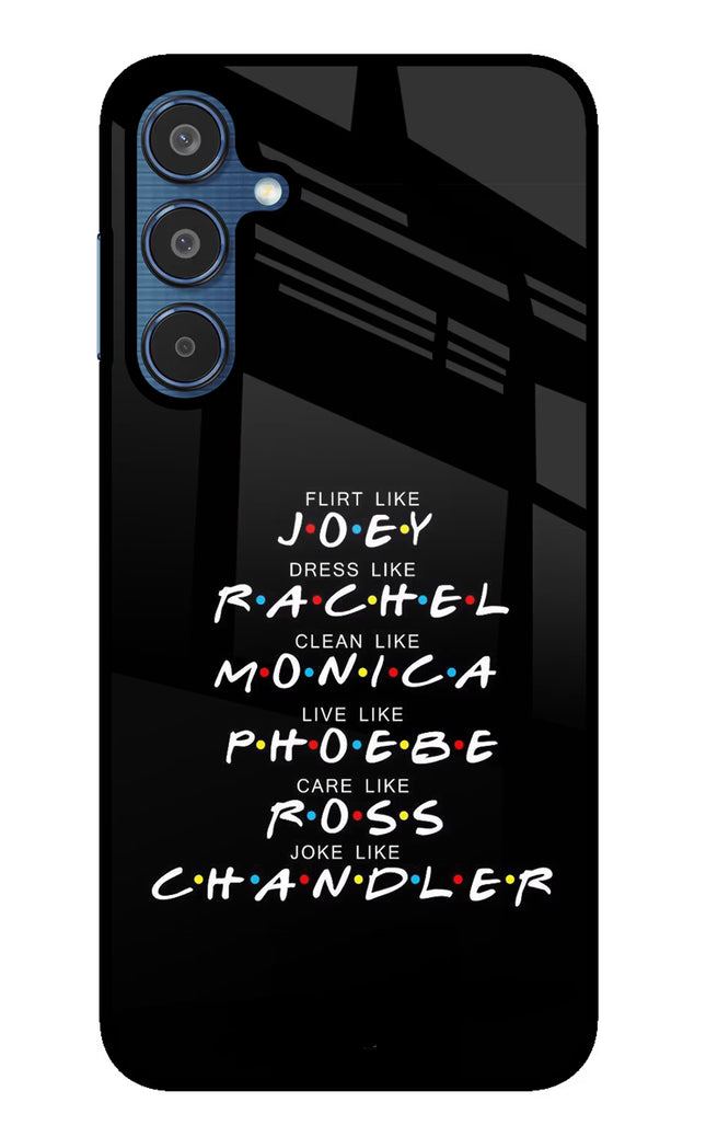 FRIENDS Character Samsung M35 5G Glass Case