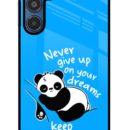 Keep Sleeping Samsung M35 5G Glass Case