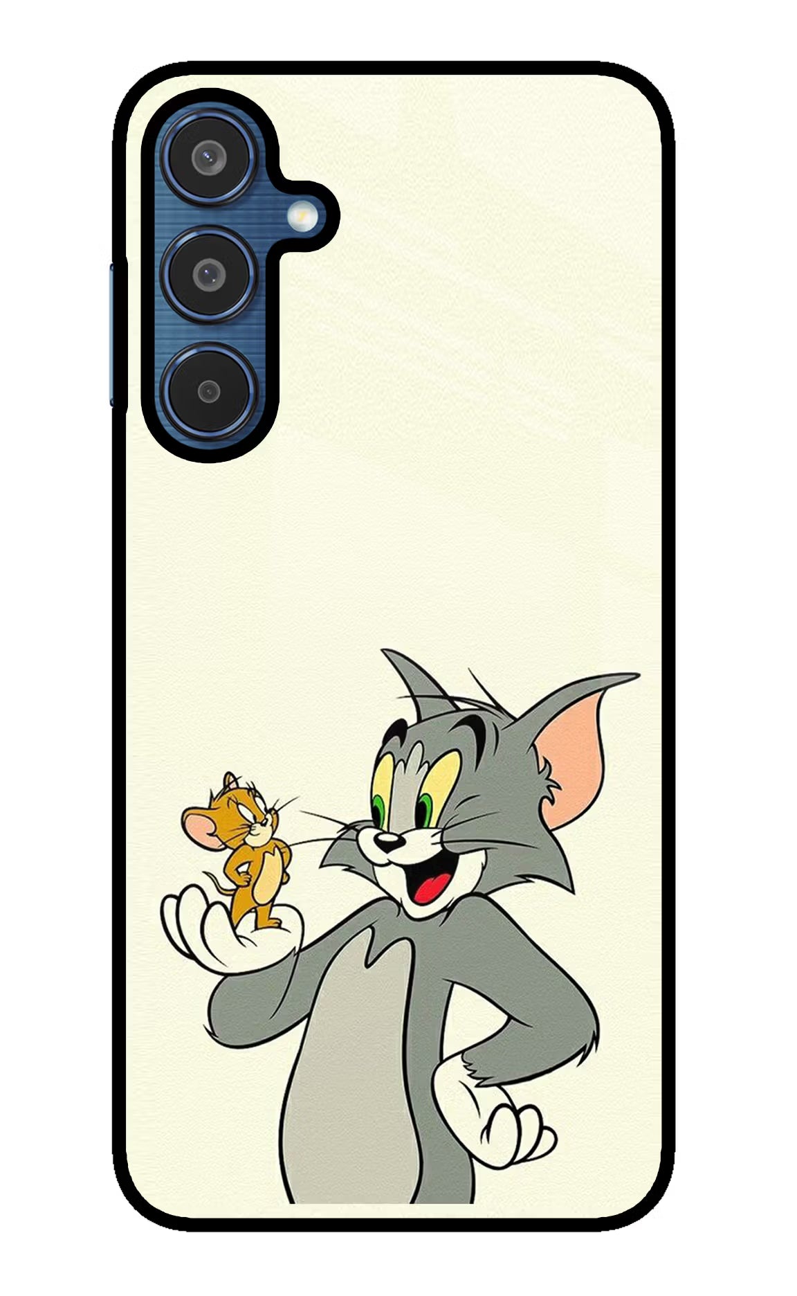 Tom & Jerry Samsung M35 5G Glass Case Back Cover by Casekaro