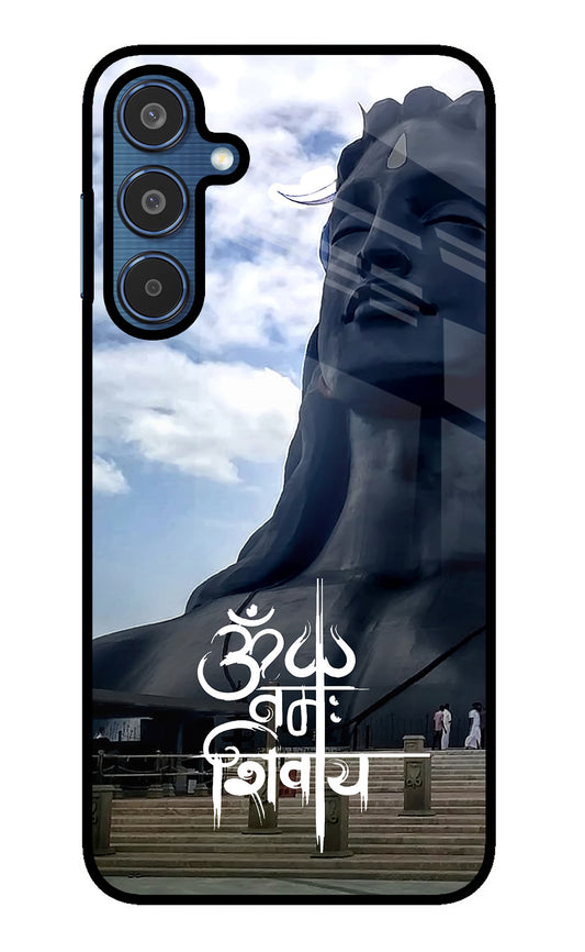 Om Namah Shivay Samsung M35 5G Glass Case