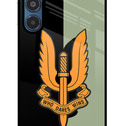 Balidan Logo Samsung M35 5G Glass Case