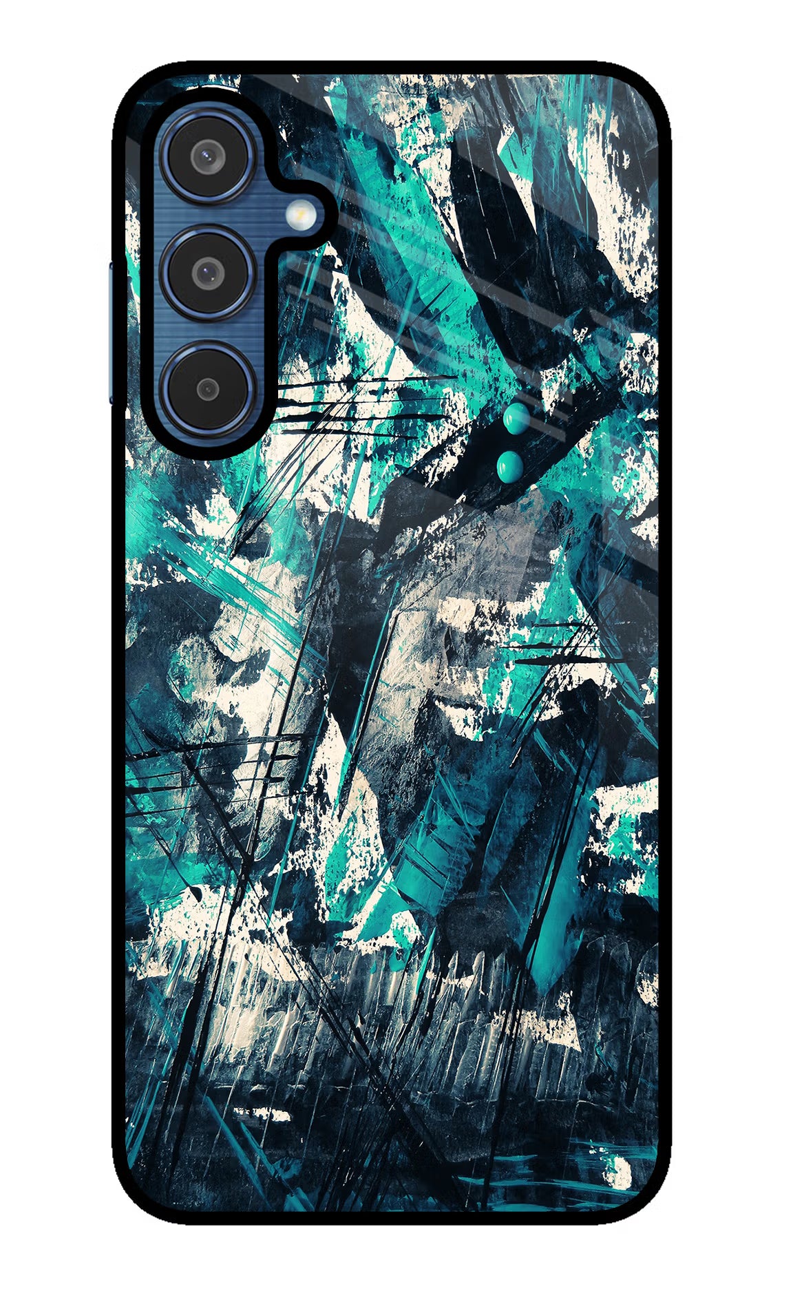 Artwork Samsung M35 5G Glass Case Back Cover by Casekaro