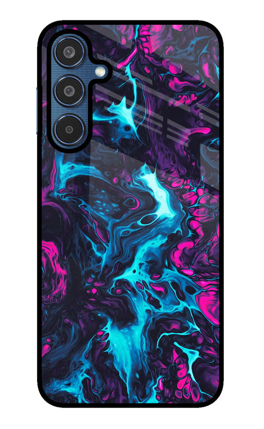 Abstract Samsung M35 5G Glass Case
