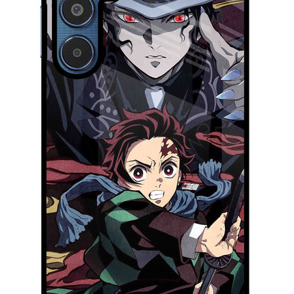 Demon Slayer Samsung M35 5G Glass Case