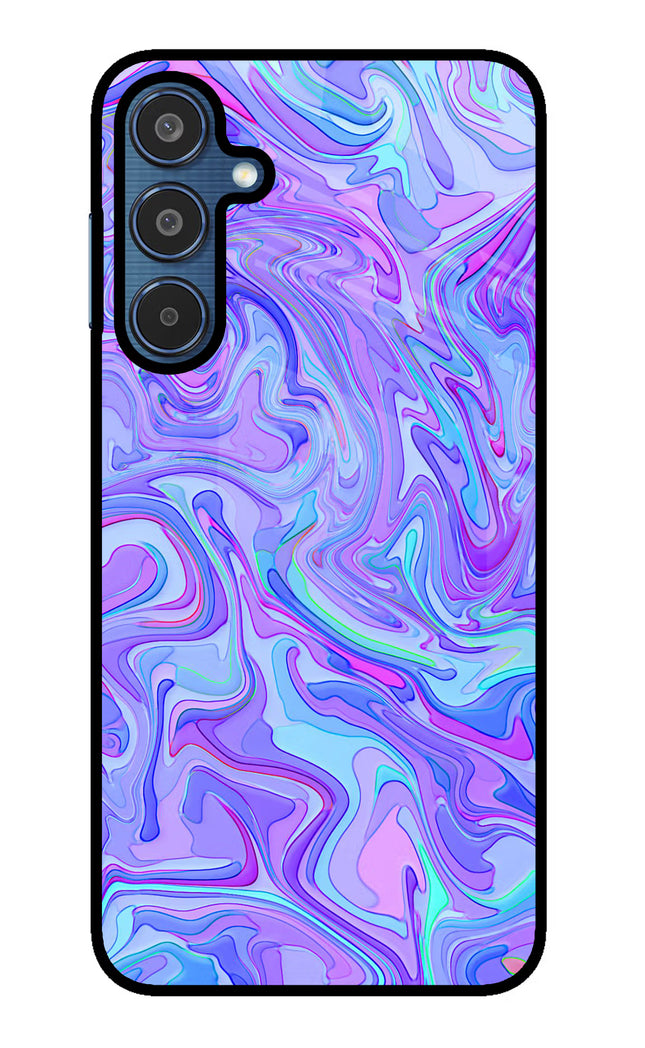 Glitter Samsung M35 5G Glass Case