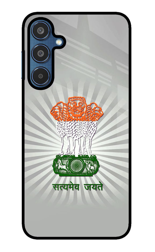 Satyamev Jayate Art Samsung M35 5G Glass Case