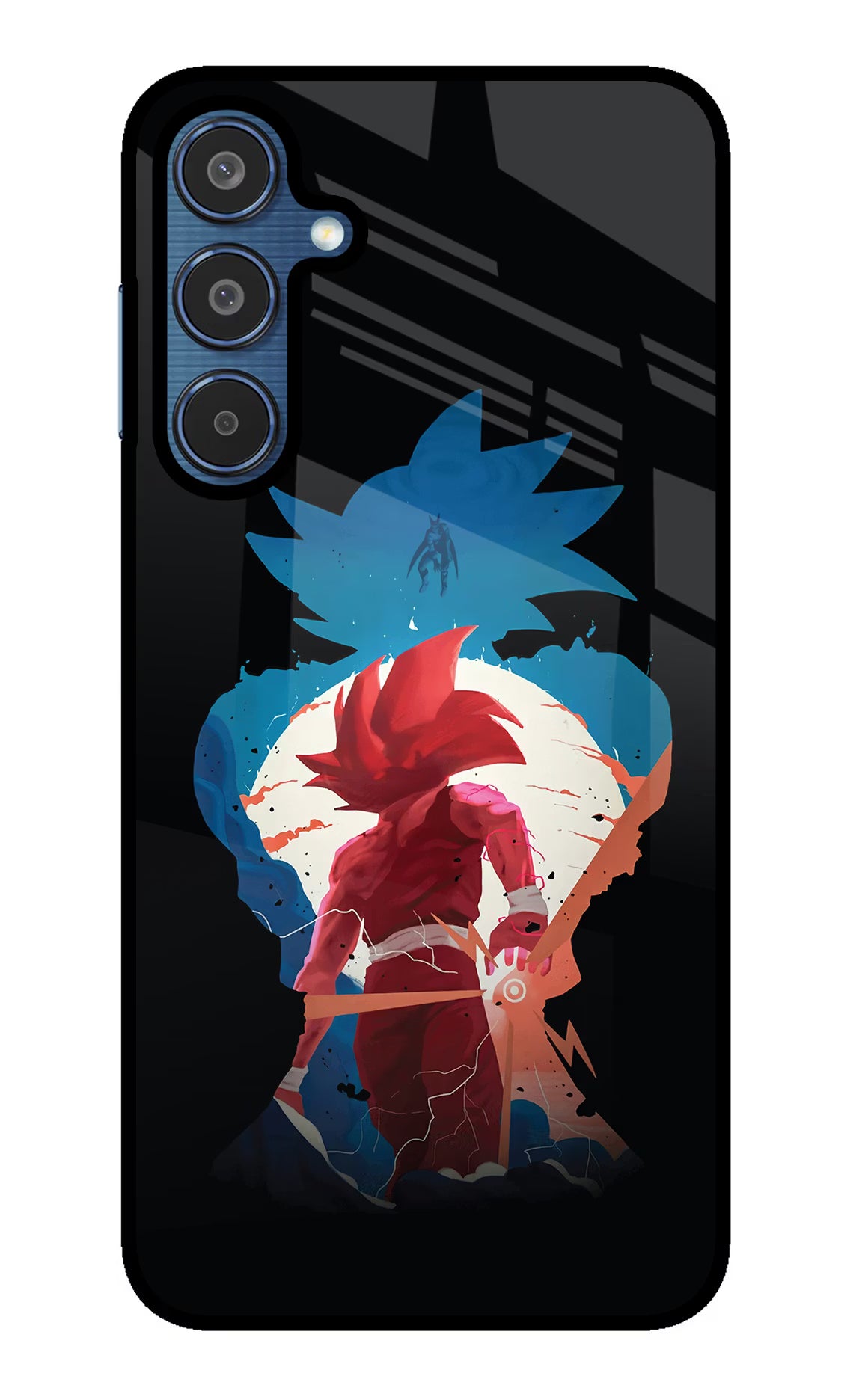 Goku Samsung M35 5G Glass Case Back Cover by Casekaro