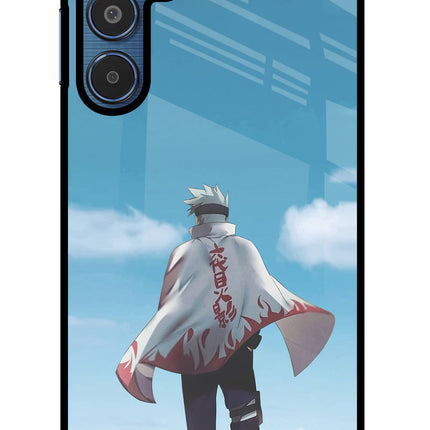 Kakashi Samsung M35 5G Glass Case Back Cover by Casekaro