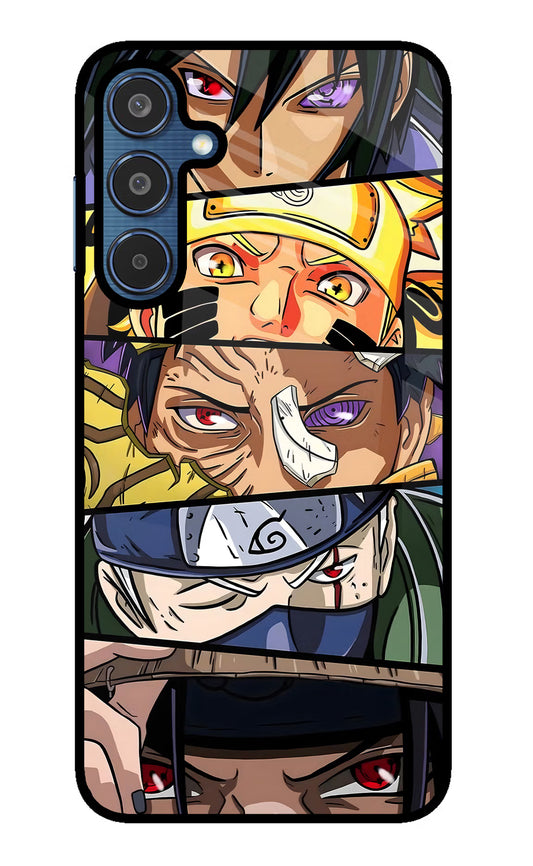 Naruto Character Samsung M35 5G Glass Case