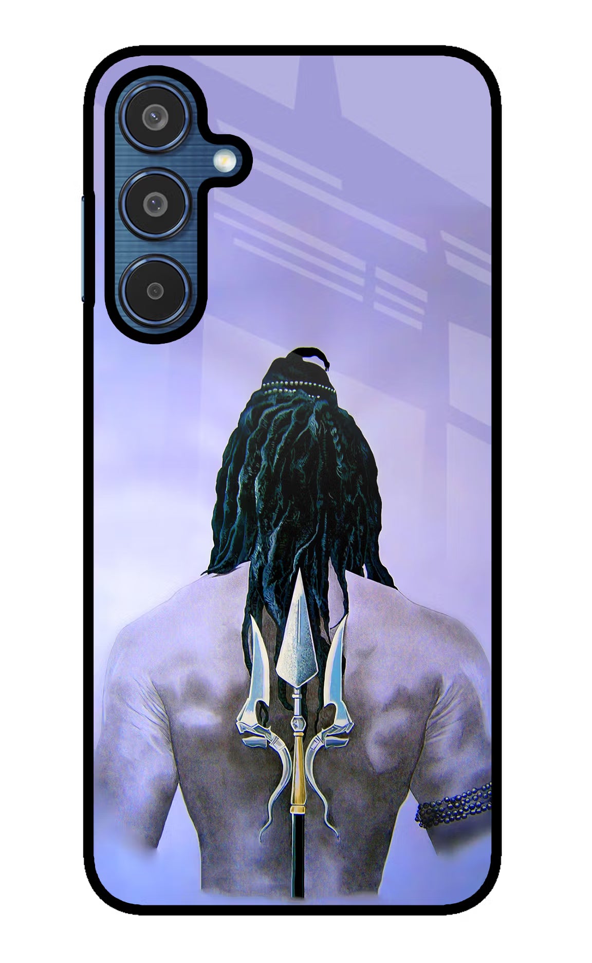 Shiva Samsung M35 5G Glass Case Back Cover by Casekaro