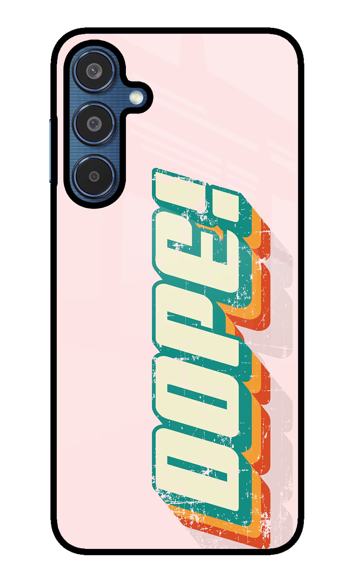 Dope Samsung M35 5G Glass Case Back Cover by Casekaro